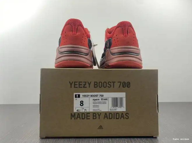 hype Red Adidas Boost Yeezy 700 HQ6979 Hi-Res 0529